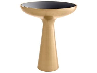 Eichholtz Lindos Low Brushed Brass Side Table EIC114033