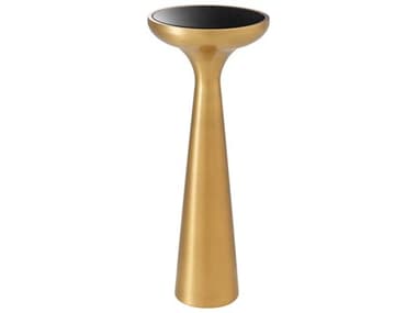 Eichholtz Lindos High Brushed Brass Side Table EIC114034