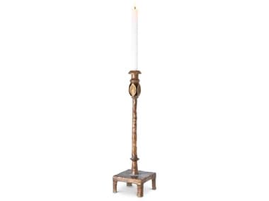 Eichholtz Santoro L Vintage Brass Candle Holder EIC114080