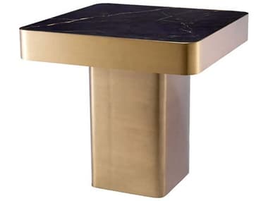 Eichholtz Luxus Brushed Brass Side Table EIC114119