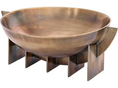 Eichholtz Bismarck Vintage Brass Bowl EIC114156
