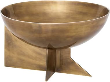 Eichholtz Atalante Vintage Brass Bowl EIC114199