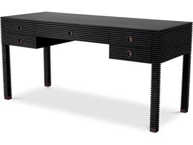 Eichholtz Dimitrios Charcoal Grey Oak Veneer Desk EIC114437