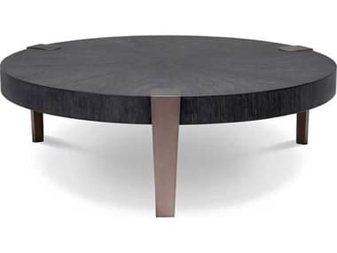 Eichholtz Oxnard Charcoal Grey Oak Veneer Coffee Table EIC114532