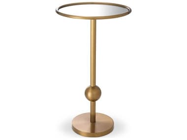 Eichholtz Narciso Brushed Brass Side Table EIC114602