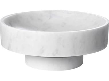 Eichholtz Santiago White Marble Bowl EIC114611