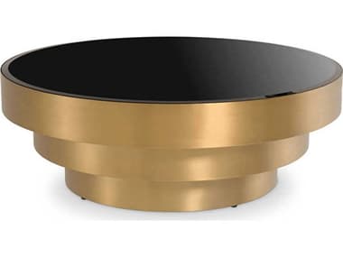 Eichholtz Sinclair Brushed Brass Coffee Table EIC114759