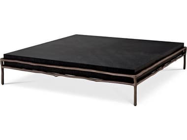 Eichholtz Premier Charcoal Grey Oak Veneer Coffee Table EIC114836