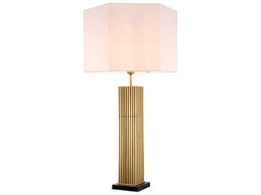 Eichholtz Viggo Antique Brass Incl Shade Table Lamp EIC114899UL
