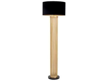 Eichholtz Condo Antique Brass Incl Shade Floor Lamp EIC114902UL