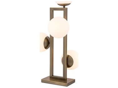Eichholtz Pascal Light Brushed Brass Table Lamp EIC114904UL