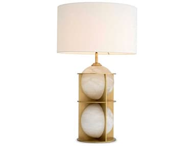 Eichholtz Eternity Antique Brass Incl Shade Table Lamp EIC115027UL