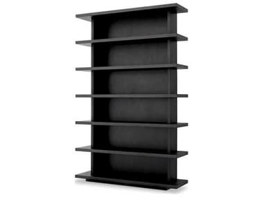 Eichholtz Malibu Charcoal Grey Oak Veneer Cabinet EIC115082