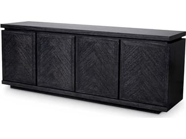 Eichholtz Bowen Charcoal Grey Oak Veneer Dresser EIC115124
