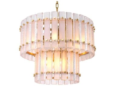 Eichholtz Blason Antique Brass Chandelier EIC115165UL
