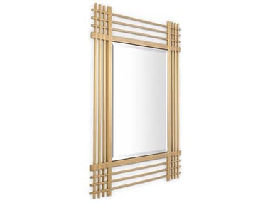 Eichholtz Pierce Square Brushed Brass Mirror EIC115189