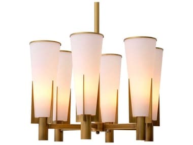 Eichholtz Dino Antique Brass Chandelier EIC115215UL