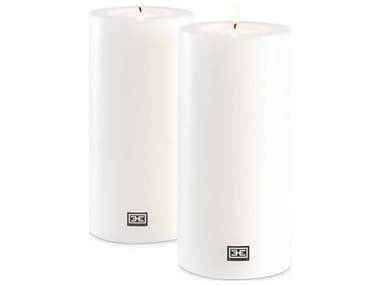 Eichholtz White Artificial Candle Set of 2 EIC115301