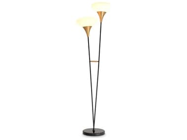 Eichholtz Duco Antique Brass Floor Lamp EIC115358UL