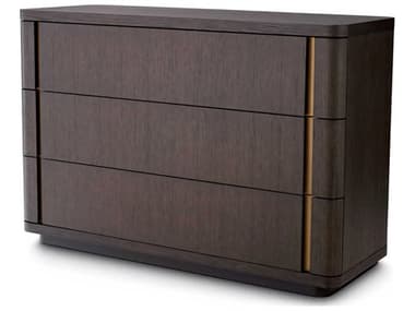 Eichholtz Dresser Modesto S Mocha Oak Veneer Drawer EIC115360