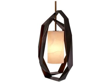 Eichholtz Santos Double Gunmetal Incl Alabaster Chandelier EIC115372UL