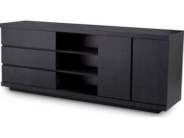 Eichholtz Crosby Charcoal Grey Oak Veneer Dresser EIC115564