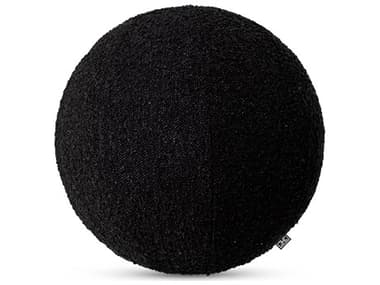 Eichholtz Palla L Boucle Black Cushion EIC115598
