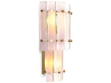 Eichholtz Blason Double Antique Brass Wall Lamp EIC115669UL