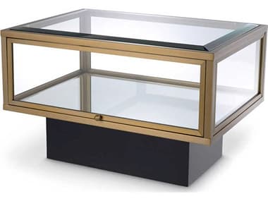 Eichholtz Ryan Brushed Brass Side Table EIC115678