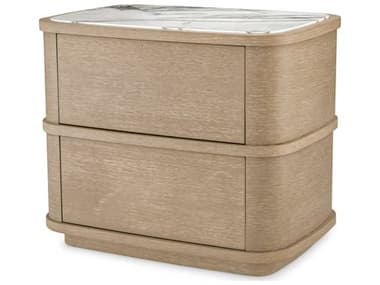Eichholtz Cabana Washed Oak Veneer Nightstand EIC115718