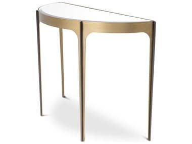 Eichholtz Artemisa Brushed Brass Console Table EIC116141