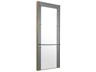 Eichholtz Bellana Antique Brass Smoke Glass Mirror EIC116271