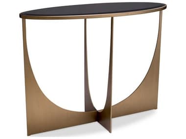 Eichholtz Elegance Brushed Brass Console Table EIC116273