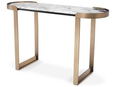 Eichholtz Fabio Brushed Brass Console Table EIC116280