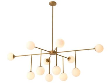 Eichholtz Aram Antique Brass Chandelier EIC116282UL