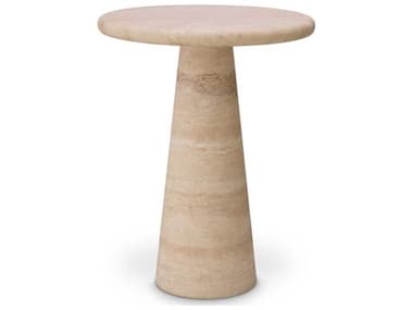 Eichholtz Adriana L Travertine Side Table EIC116335