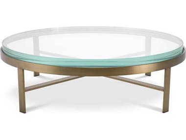 Eichholtz Hoxton Brushed Brass Coffee Table EIC116512