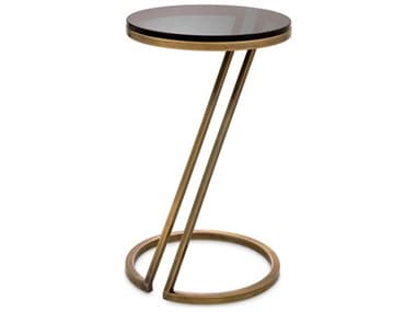 Eichholtz Falcone Vintage Brass Side Table EIC116744