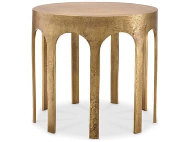 Eichholtz Gardini Vintage Brass Side Table EIC116842