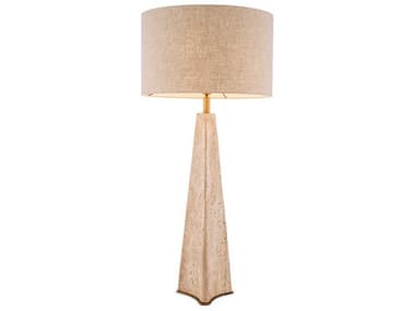 Eichholtz Benson Travertine Incl Shade Table Lamp EIC116917UL