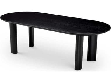 Eichholtz Mogador S Black Veneer Dining Table EIC116926