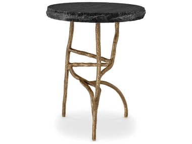 Eichholtz Dreyfus Vintage Brass Side Table EIC117327