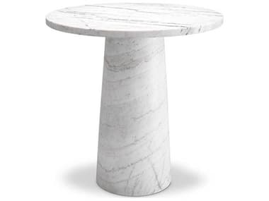 Eichholtz Terry White Marble Side Table EIC117730