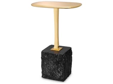 Eichholtz Kayan S Polished Brass Side Table EIC117750