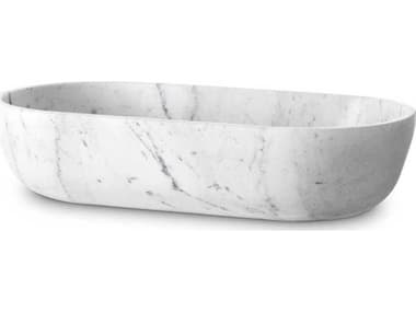 Eichholtz Terrebonne White Marble Bowl EIC117909