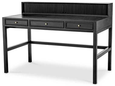 Eichholtz Otranto Charcoal Grey Oak Veneer Desk EIC117941