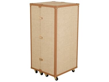 Eichholtz Martini Bianco Rattan Look Bar Cabinet EIC117965