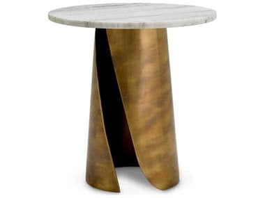 Eichholtz Nuova Vintage Brass Side Table EIC118174