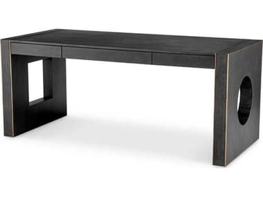 Eichholtz Rovigo Charcoal Grey Oak Veneer Desk EIC118301