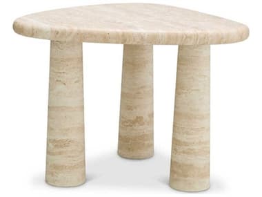 Eichholtz Larino S Travertine Side Table EIC118379